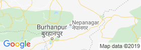 Nepanagar map